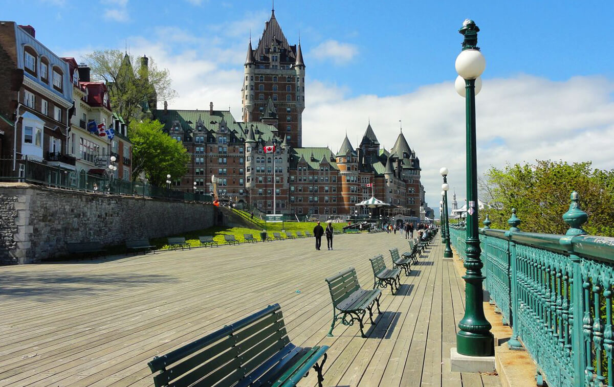 La terrasse Dufferin