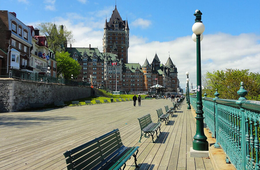 La terrasse Dufferin